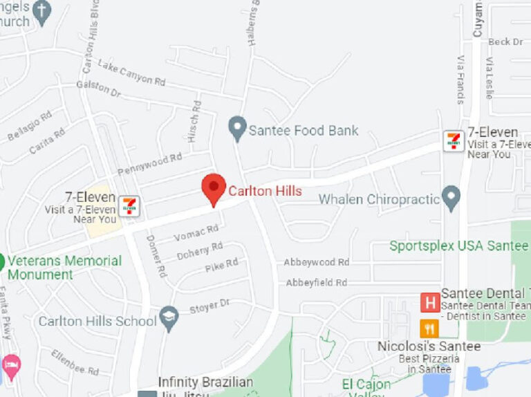 Carlton Hills Google Maps