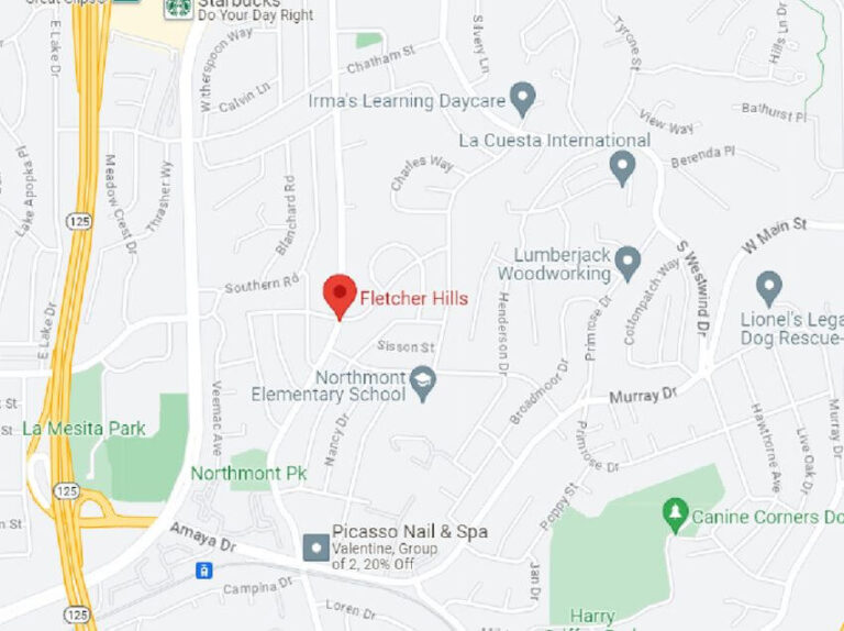 Fletcher Hills Google Maps