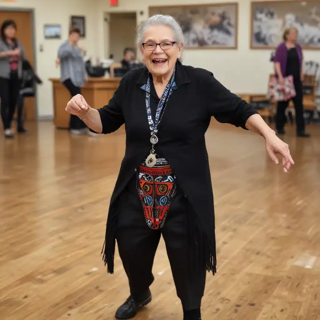 Blind Haida artist swing dances, stitches at 92 – West Coast NOW