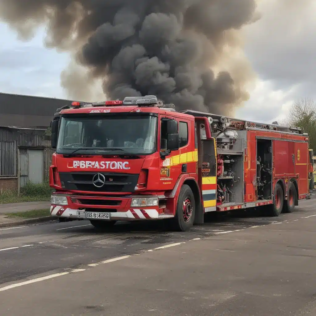 Factory Fire, Erdington – West Midlands Fire Service