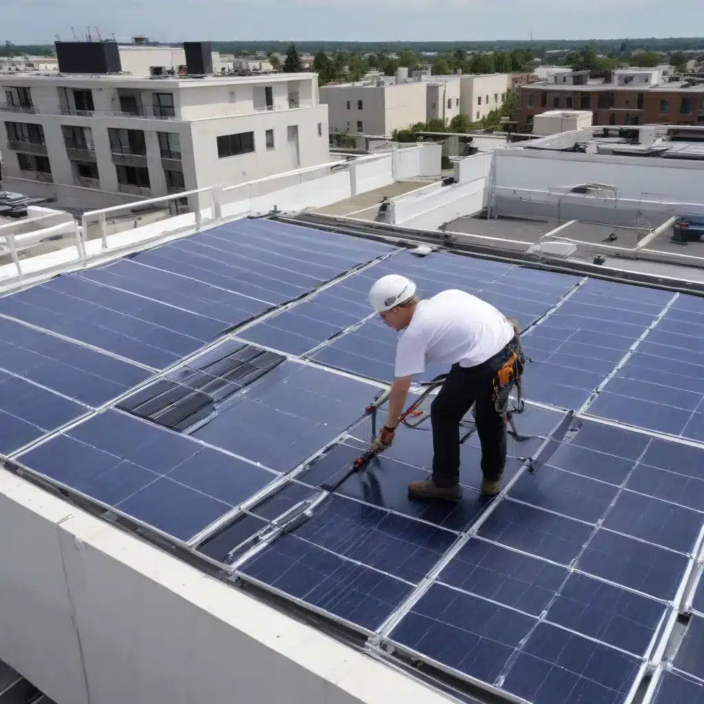 Flat Roof Maintenance and Photovoltaic Integration: Optimizing Solar Energy Performance