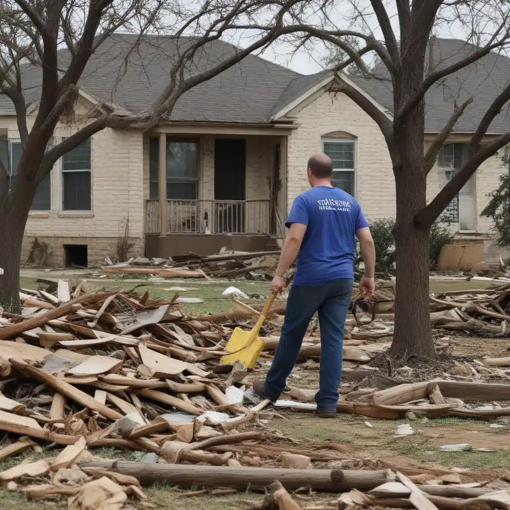 Homeowners begin cleanup, insurance process after Fort Worth