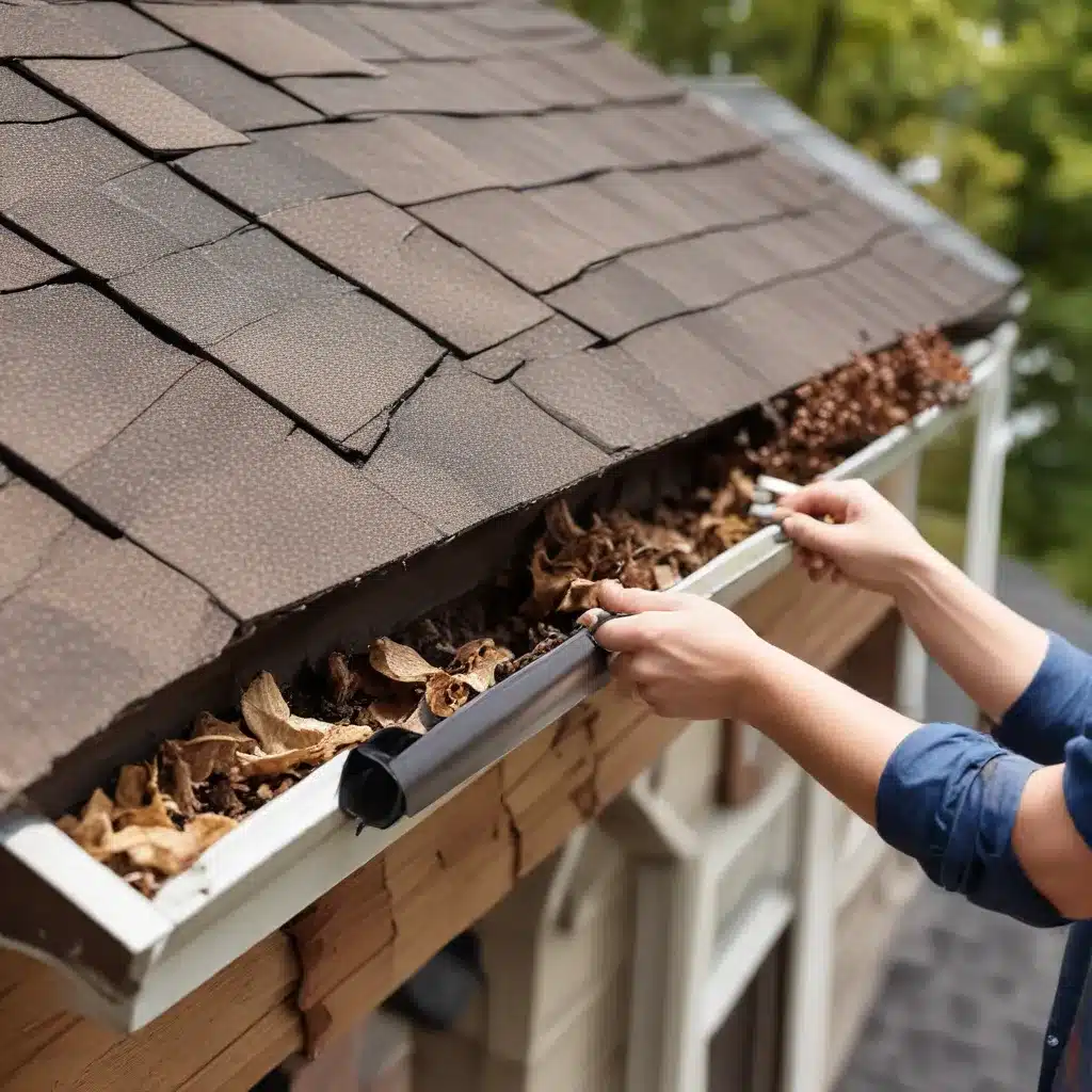 Maintaining Roof Gutters and Downspouts